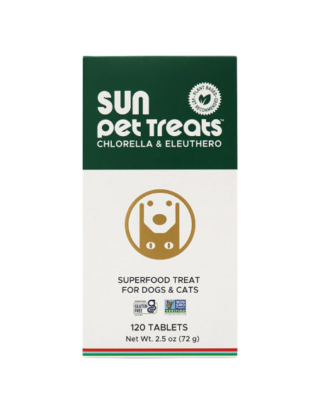 Sun Chlorella Suplemento Nutricional para Mascotas 120 Mordiscos