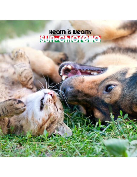 Sun Chlorella Suplemento Nutricional para Mascotas 120 Mordiscos