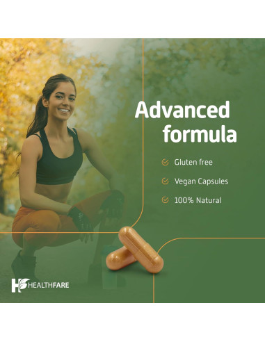 Extracto de Raíz de Jengibre HealthFare 4000mg 200 Cápsulas Veganas