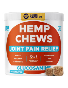 Suplemento de Caderas y Articulaciones GoodGrowlies 120 Masticables