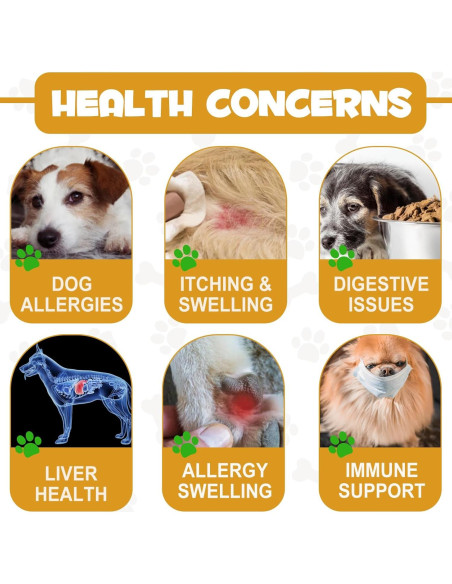 Gotas Naturales para Alergias en Perros - ARMOYA 140g