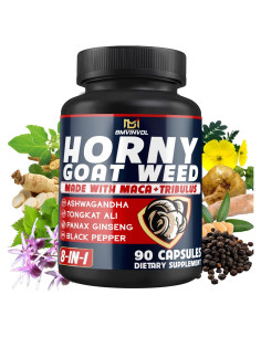 Suplemento BMVINVOL Hierba de Cabra Horny 90 Cápsulas - Fuerza Extra