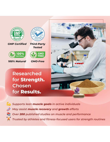 Suplemento de Turkesterona Sotalix 800mg con Raíz de Maca