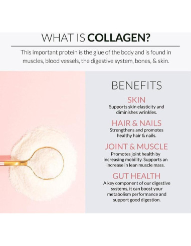 Polvo de Colágeno Múltiple Alaya - 20 Porciones - Salud Piel, Cabello y Uñas