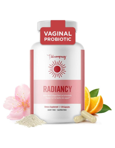 Probioticos Vaginales BB Company Radiancy 120 Ct - Equilibrio pH