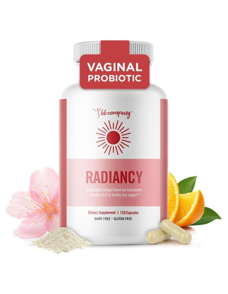 Probioticos Vaginales BB Company Radiancy 120 Ct - Equilibrio pH