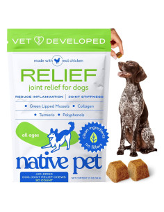 Suplemento Articular para Perros Native Pet - 30 Masticables