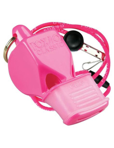 Silbato Fox 40 Classic CMG Rosa para Árbitro y Entrenador