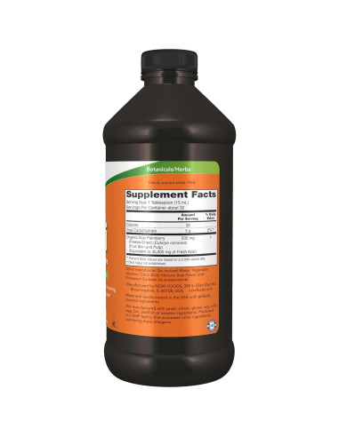Suplemento Líquido de Acai NOW Foods 453g - Inmunidad Saludable