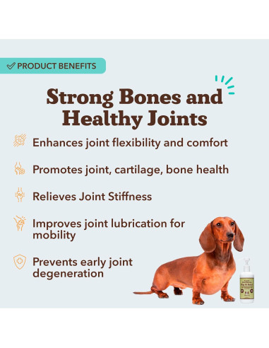 Natural Dog Company Aceite de Glucosamina 473 ml para Perros