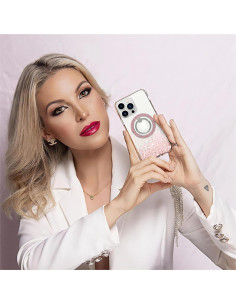 Soporte Magnético para Teléfono KOLIYALIC Brillo Rosa MagSafe 2