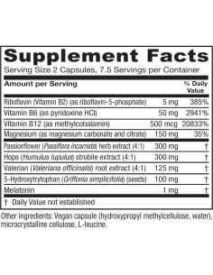 Suplemento para el Sueño Vitanica SleepBlend - 15 Cápsulas Veganas 2