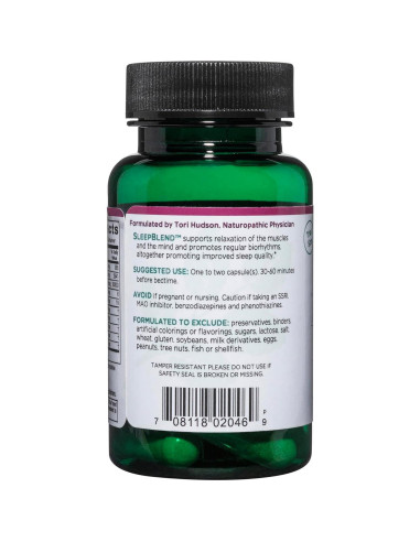 Suplemento para el Sueño Vitanica SleepBlend - 15 Cápsulas Veganas