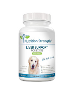 Suplemento Hepático para Perros Nutrition Strength 120 Tabletas
