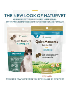 Suplemento Calmante para Gatos NaturVet Quiet Moments 50 Unidades 2