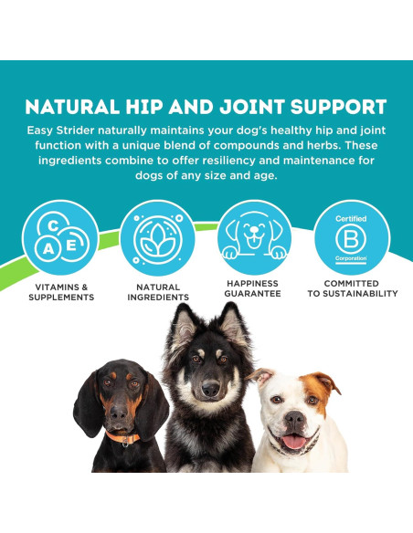 Suplemento Articular para Perros Only Natural Pet 60 Masticables