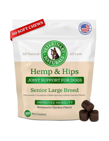 Suplemento Articulaciones Perros Grandes Vet Naturals 300g Pollo