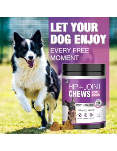 Glucosamina Masticable para Perros TTLXRL 200pcs Sabor Pollo 2