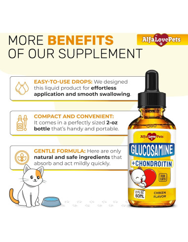 Suplemento Articular para Gatos Alfa Love Pets 56.7 g