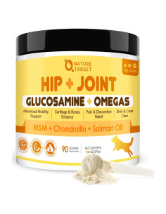 Suplemento Articular para Perros Nature Target 270g - Glucosamina, Omega 3
