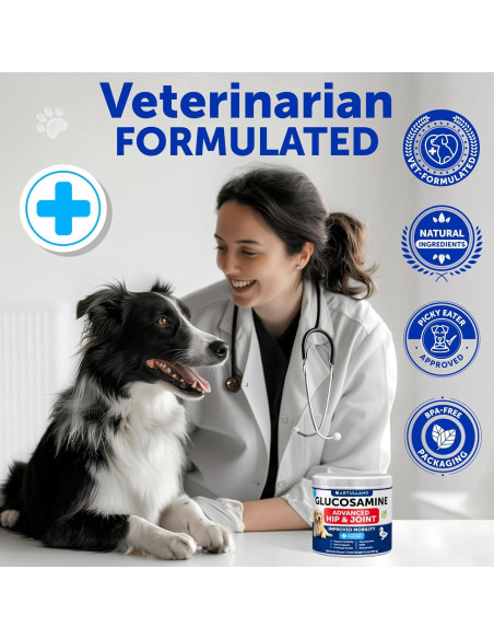 Golosinas de Glucosamina para Perros Artullano - 120 Unidades