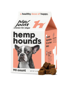 Suplemento Articular para Perros Hemp Hounds - 90 Masticables