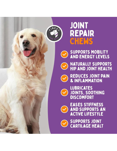Masticables para Perros Finest For Pets - Glucosamina y Omega 3