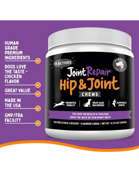 Masticables para Perros Finest For Pets - Glucosamina y Omega 3