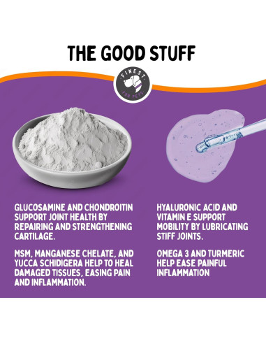 Masticables para Perros Finest For Pets - Glucosamina y Omega 3
