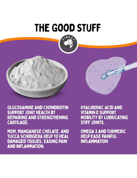 Masticables para Perros Finest For Pets - Glucosamina y Omega 3