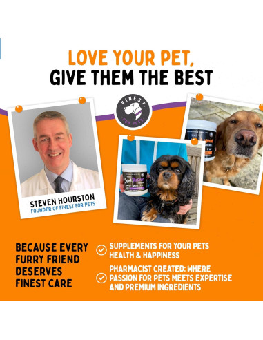 Masticables para Perros Finest For Pets - Glucosamina y Omega 3