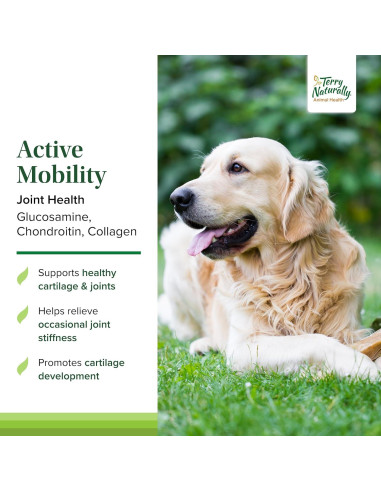Suplemento Articular para Perros Terry Naturally - 60 Tabletas