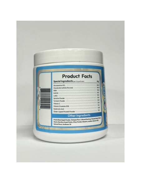 Suplemento Articular para Perros Leap - Galletas de Aceite de Krill y Glucosamina (90 unidades)