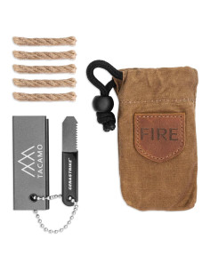 Kit de Inicio de Fuego Mini TACAMO - Supervivencia Compacto
