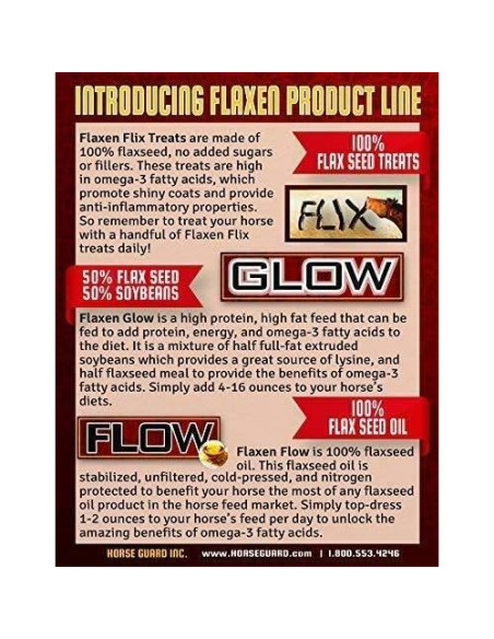 Aceite de Semilla de Linaza Horse Guard 3L - Omega 3 y 6