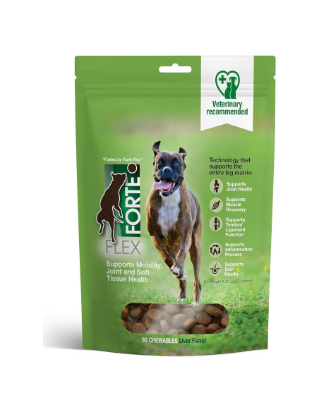 Suplemento Masticable Forte Flex K9 - Glucosamina y Colágeno
