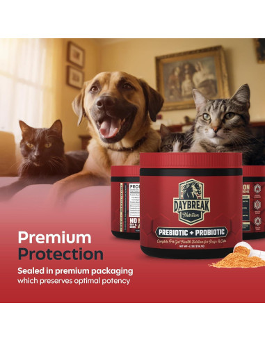 Probióticos para Gatos y Perros Daybreak - 6 Mil Millones CFU