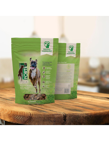 Suplemento Masticable Forte Flex K9 - Glucosamina y Colágeno