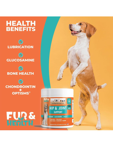 Suplemento Glucosamina y Condroitina para Perros - Fur & Health
