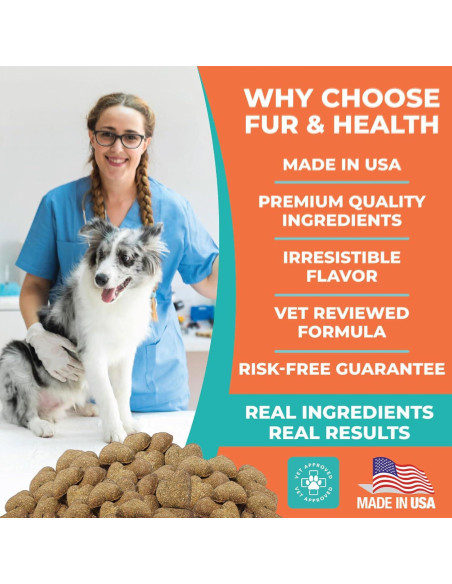 Suplemento Glucosamina y Condroitina para Perros - Fur & Health