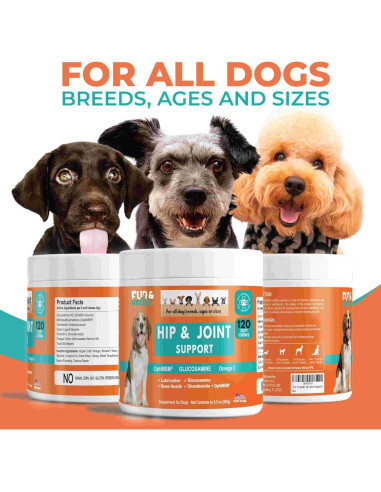 Suplemento Glucosamina y Condroitina para Perros - Fur & Health