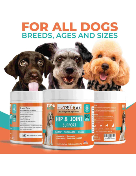 Suplemento Glucosamina y Condroitina para Perros - Fur & Health