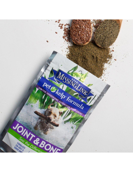 Suplemento en Polvo El Enlace Perdido 227g para Perros - Articulaciones y Huesos