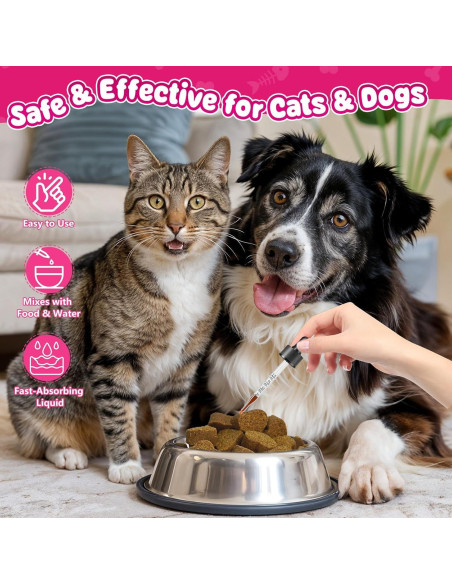 Gotas de Soporte Urinario para Gatos y Perros Carmelie 56.7g