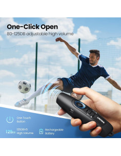 Silbato Electrónico UNIWA USB 3 Tonos para Árbitros y Seguridad 2