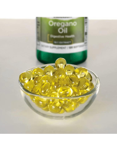 Extracto de Aceite de Orégano Swanson 10:1 - 120 Gelatinas Blandas