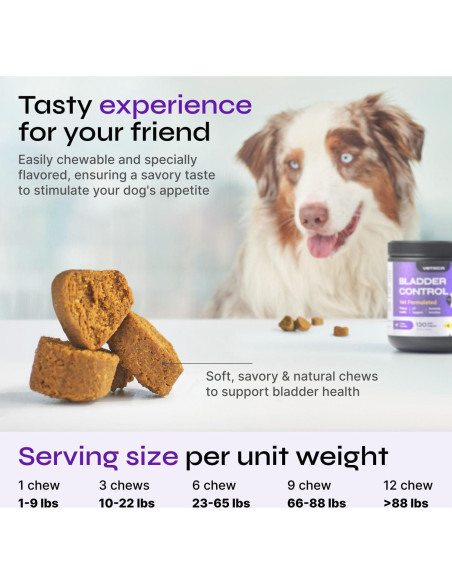 Golosinas de Arándano Vetrica para UTI en Perros 255g