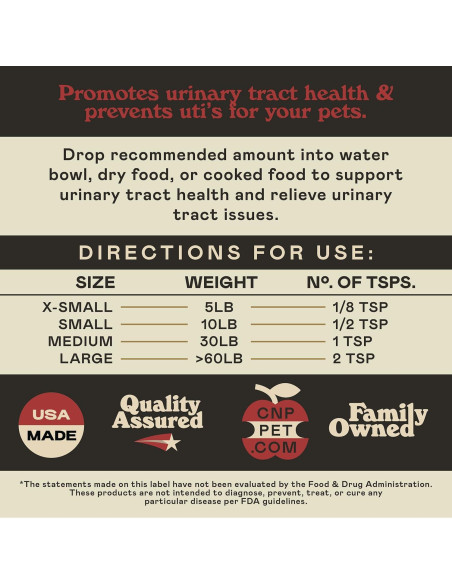 Polvo Orgánico D-Mannose y Arándano para Mascotas 113g - Complete Natural Products