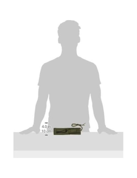 Cuchillo de hoja fija MASTER USA HK-106T-MC 20.32 cm con iniciador de fuego