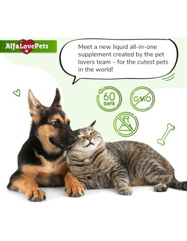 Suplemento UTI para Perros y Gatos Alfa Love Pets 56.7 g